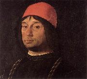 COSTA, Lorenzo, Portrait of Giovanni Bentivoglio dfg